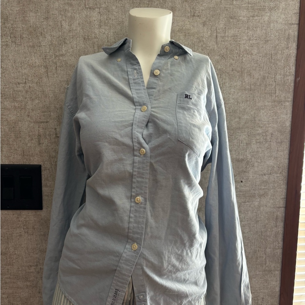 Ralph Lauren Polo Jeans Light Blue Shirt